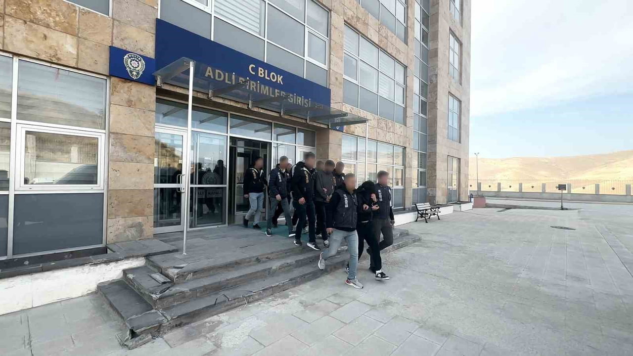 SORUŞTURMA KAPSAMINDA 12 ŞÜPHELİ TUTUKLANDI.