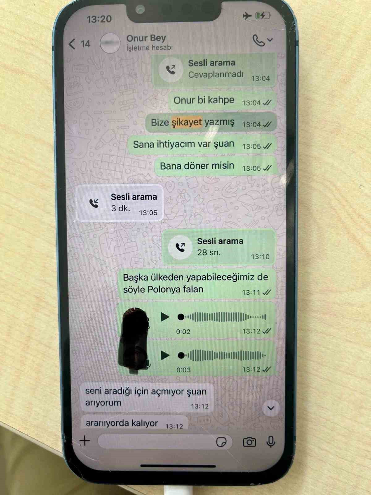 ŞÜPHELİLER ARASINDAKİ YAZIŞMALAR