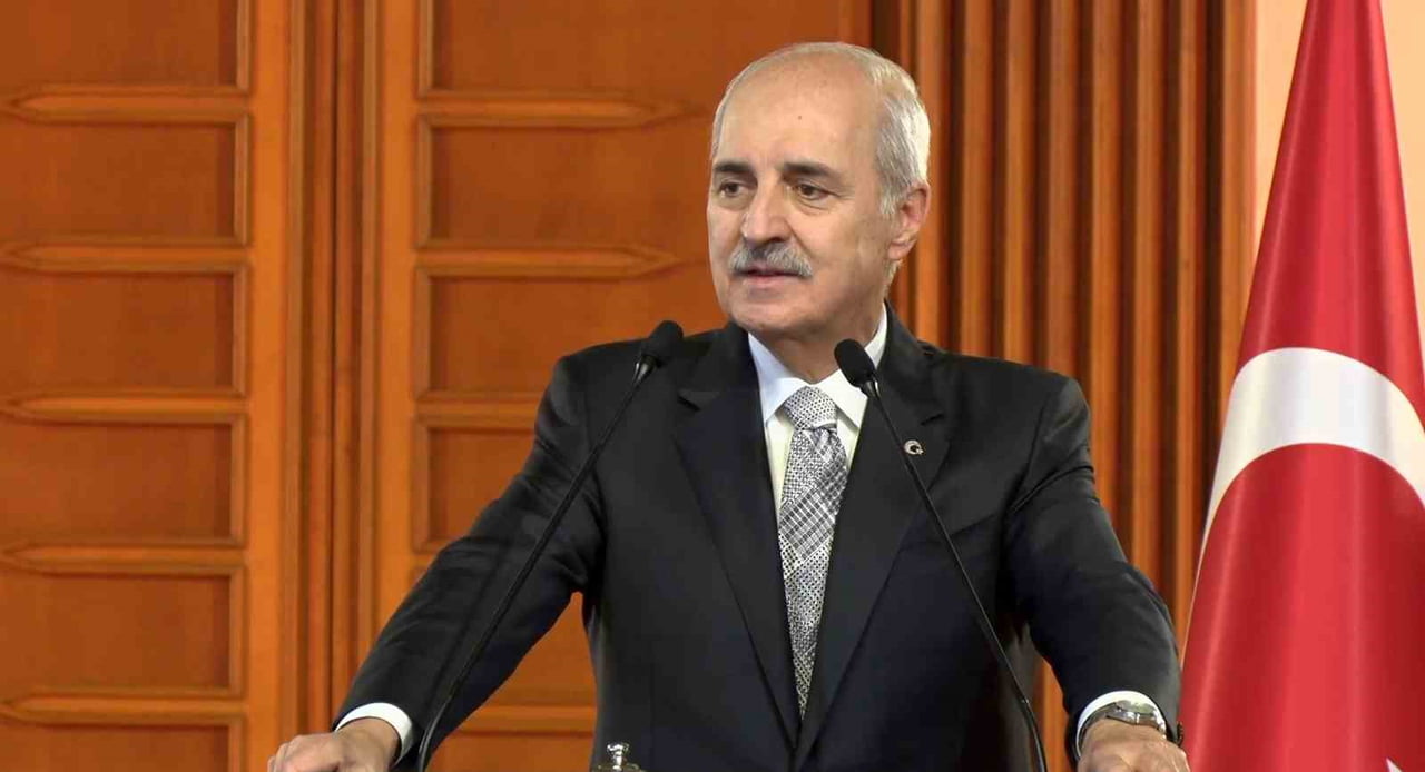 TBMM BAŞKANI KURTULMUŞ, LÜKSEMBURG TEMSİLCİLER MECLİSİ BAŞKANI CLAUDE WİSELER İLE ORTAK BASIN...