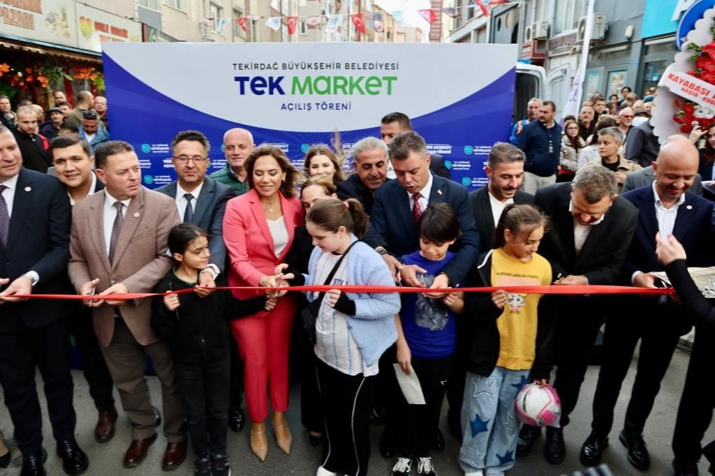 TEKİRDAĞ BÜYÜKŞEHİR BELEDİYESİ TARAFINDAN HAYATA GEÇİRİLEN TEK MARKET PROJESİ KAPSAMINDA ÇORLU...