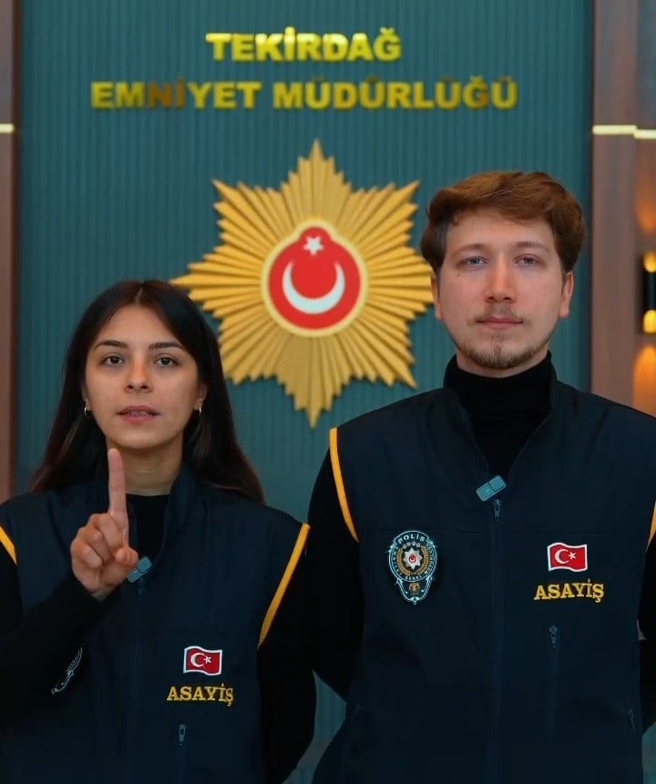 TEKİRDAĞ İL EMNİYET MÜDÜRLÜĞÜ, KENDİLERİNİ POLİS, SAVCI VEYA HÂKİM OLARAK TANITARAK VATANDAŞLARI...