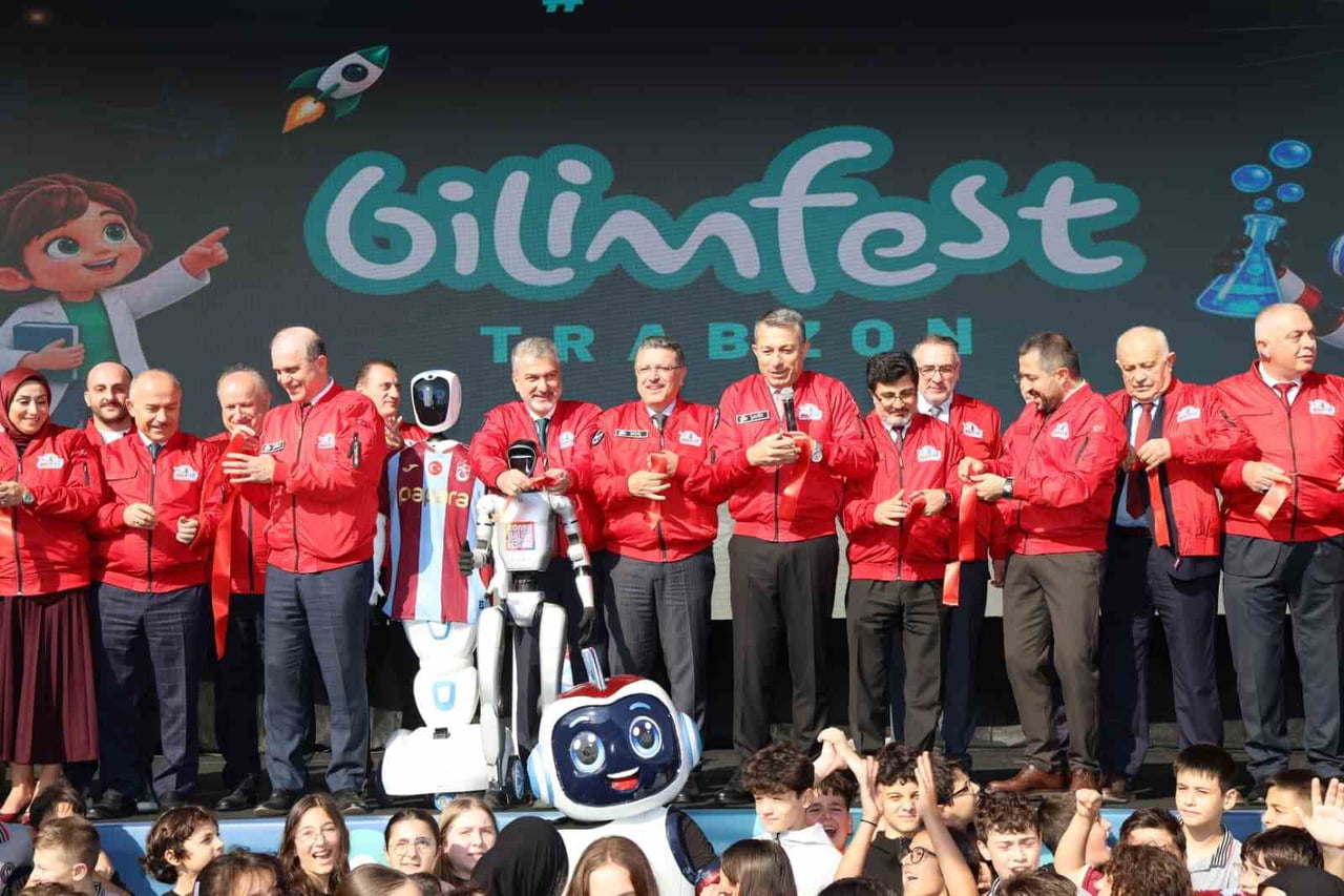 TRABZON BÜYÜKŞEHİR BELEDİYESİ ÖZDEMİR BAYRAKTAR BİLİM MERKEZİ KOORDİNASYONUNDA, İL MİLLİ EĞİTİM...
