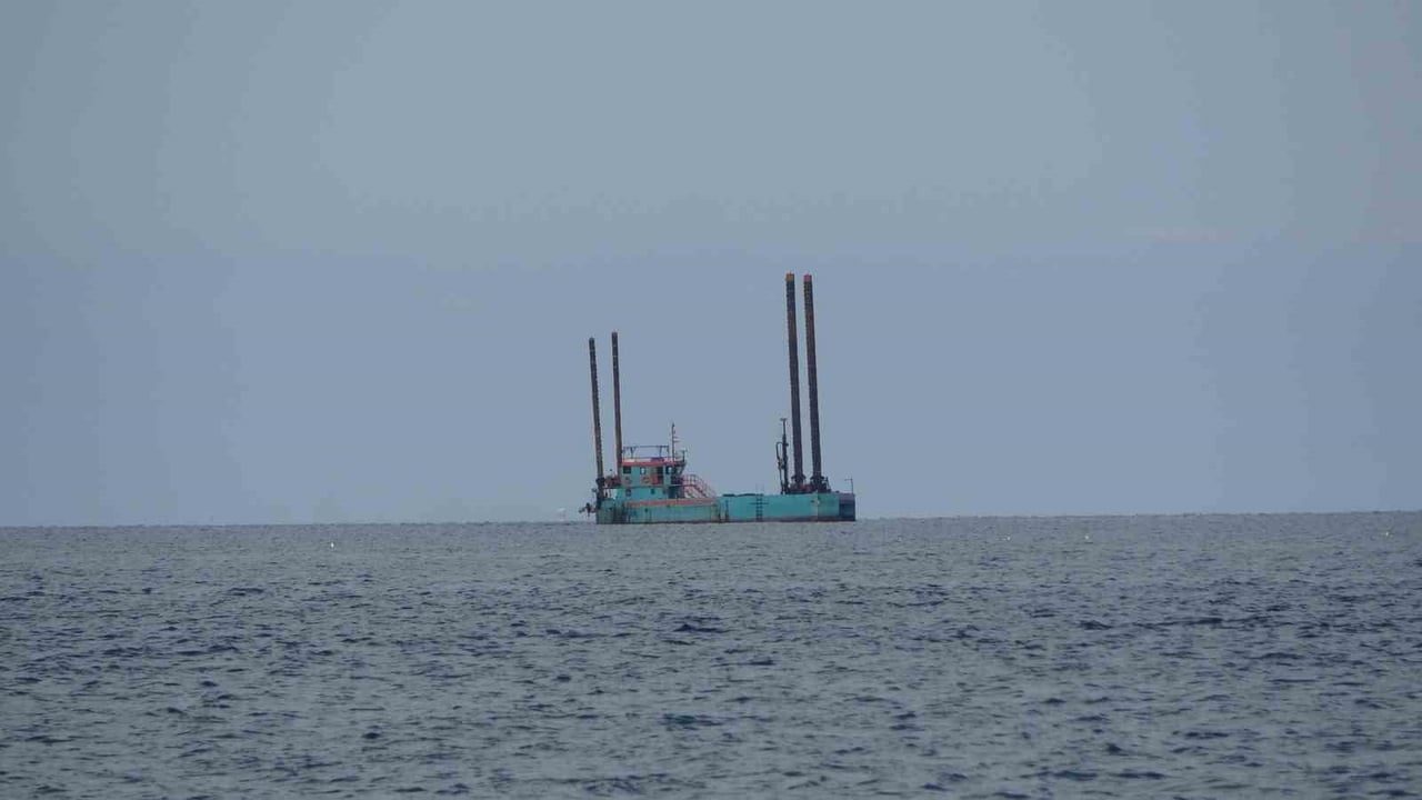 TRABZON’DA YAPILMASI PLANLANAN YENİ HAVALİMANI PROJESİNDE DENİZ ÇALIŞMALARI BAŞLADI. PROJE...