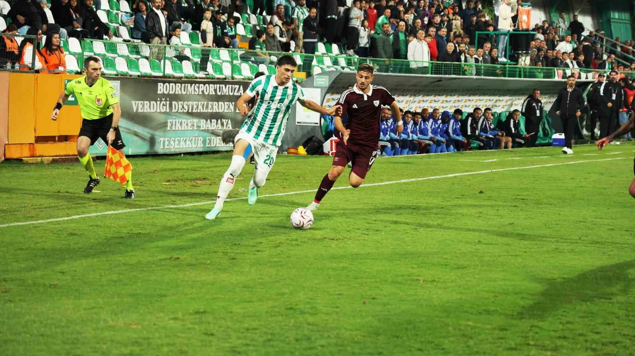 TRENDYOL 1. LİG'İN 11. HAFTASINDA BODRUM FK SAHASINDA BANDIRMASPOR’U 2-1 YENDİ.