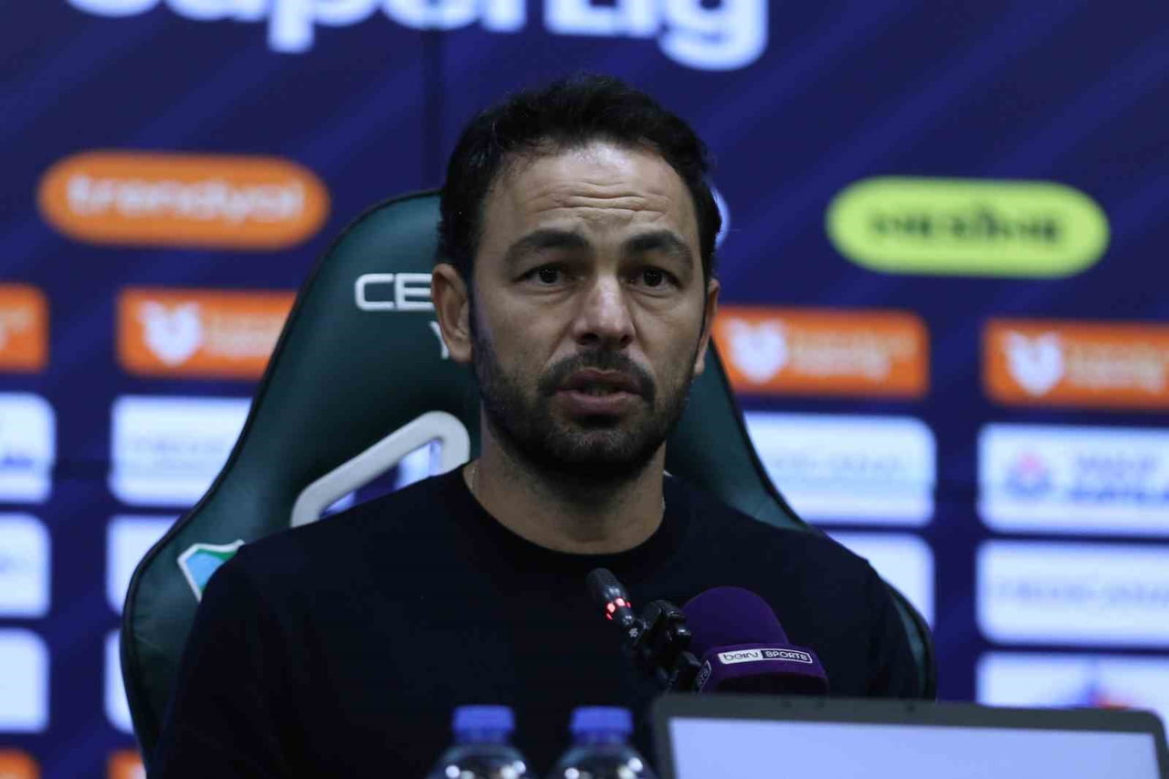 TRENDYOL SÜPER LİG'İN 8. HAFTASINDA GÖZTEPE’YE 2-1 MAĞLUP OLDUKLARI MAÇIN ARDINDAN AÇIKLAMALARDA...