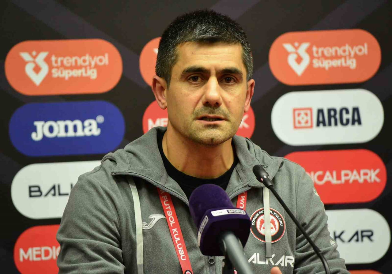 TRENDYOL SÜPER LİG’DE ÇAYKUR RİZESPOR’U 2-1 MAĞLUP ETTİKLERİ KARŞILAŞMANIN ARDINDAN KONUŞAN ÇORUM...