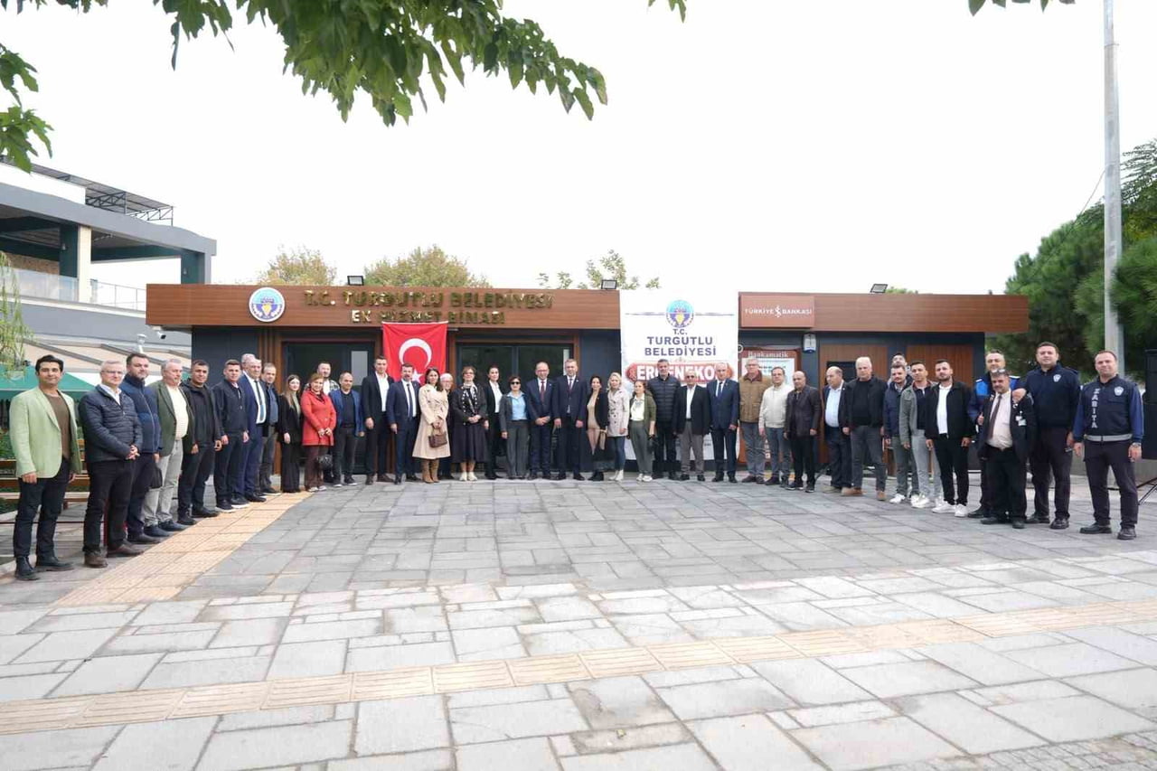 TURGUTLU BELEDİYESİ, ERGENEKON MAHALLESİ’NDE EK HİZMET BİNASI’NI HİZMETE AÇTI. VATANDAŞLARIN...