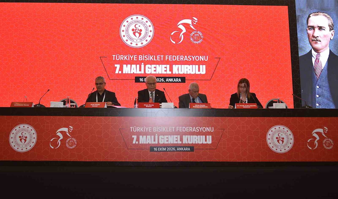 TÜRKİYE BİSİKLET FEDERASYONU YÖNETİMİ, MALİ KURULDA DELEGELERİN OYLARIYLA GÜVEN TAZELEDİ.