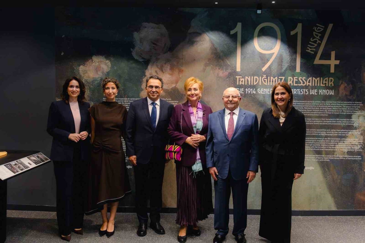 TÜRKİYE İŞ BANKASI RESİM HEYKEL MÜZESİ'NDE SANATSEVERLERLE BULUŞAN "1914 KUŞAĞI: TANIDIĞIMIZ...