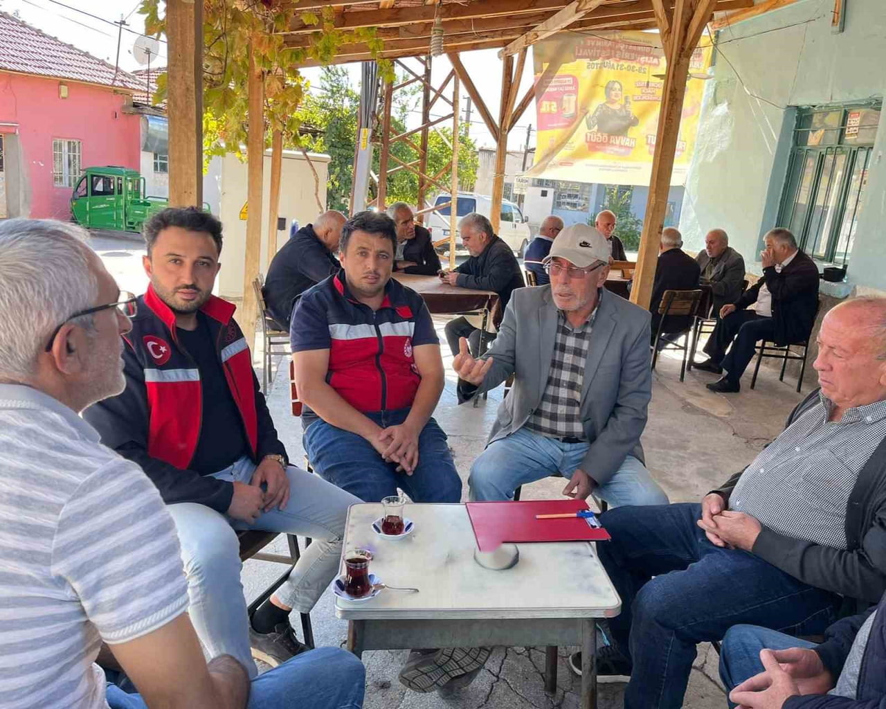 UŞAK İL TARIM VE ORMAN MÜDÜRLÜĞÜ EKİPLERİ ZİYARETİ.