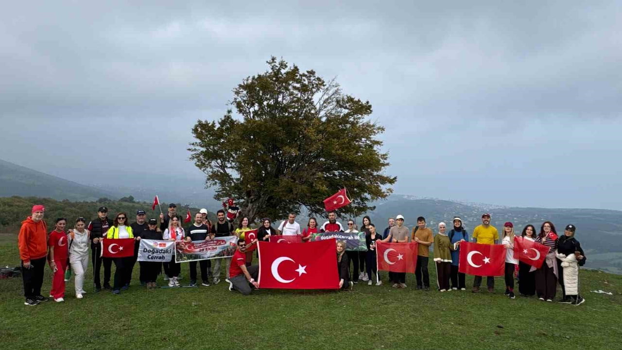VM MEDİCAL PARK SAMSUN HASTANESİ, 29 EKİM CUMHURİYET BAYRAMI DOLAYISIYLA "DOĞADAKİ CERRAH İLE ADIM...