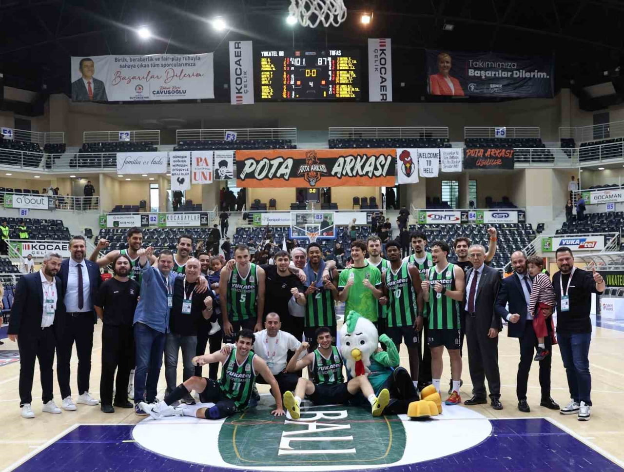 Y. DENİZLİ BASKET, SAHASINDA KONUK ETTİĞİ TOFAŞ’I 101 - 87 MAĞLUP EDEREK, RAHAT BİR GALİBİYET...