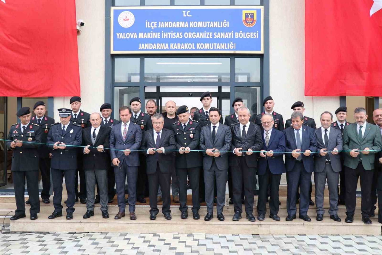 YALOVA MAKİNE İHTİSAS ORGANİZE SANAYİ BÖLGESİ’NDE FAALİYET GÖSTERECEK KARAKOLUN AÇILIŞI...