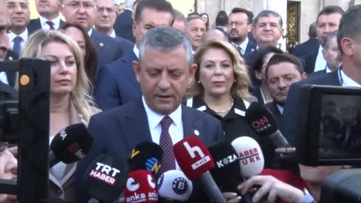 YENİ Parti Genel Başkanı Özel: "Mersin operasyonunun fon krizinin üstünü örteceğini...