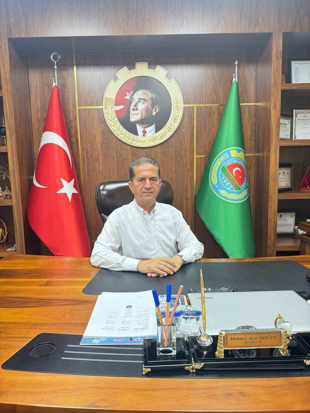 YÜREĞİR ZİRAAT ODASI BAŞKANI MEHMET AKIN DOĞAN, ÇİFTÇİLERİN SON ÜÇ YILDIR AĞIRLAŞAN EKONOMİK...