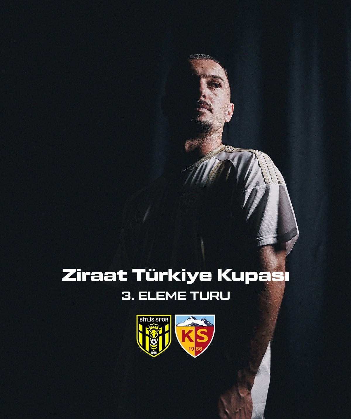 ZİRAAT TÜRKİYE KUPASI 3. ELEME TURU'NDA KAYSERİSPOR'UN RAKİBİ BİTLİS 1916 FSK OLDU.